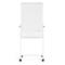 Tableau multifonction/surface feutre Magnetoplan, mobile, 3 en 1, l. 750 x P 1200 mm, bleu
