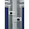 Tableau mural Franken ECO feutre des deux côtés, bleu, cadre en aluminium, 1200x600 mm