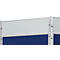 Tableau mural Franken ECO recto-verso Tableau d'écriture, cadre en aluminium, 1200x300 mm