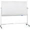 Tableau pivotant et mobile Franken - utilisable des 2 côtés - laqué - l. 2000 x H 1000 mm - blanc