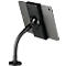 Tablet Halterung Durable TOUGH WALL/TABLE, für 1 Tablet mit 7-13', Montage an Wänden/Tischen, 360° drehbar, Kabelführung, Diebstahlsicherung, schwarz