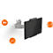 Tablet Wandhalterung DURABLE WALL ARM, für Tablets 7-13", drehbarer Schwenkarm, um 360° drehbar, neigbar