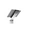 Tabletständer DURABLE FLOOR, für Tablets 7-13", Halterung um 360° drehbar, Arm um 0-88° neigbar, inkl. USB-Kabel