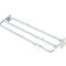 Tablette à pour banc de vestiaire, inox, 1015 mm de long