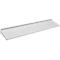 Tablette ESD en acier Treston M 1500, pour table de travail TED, jusqu'à 50 kg, inclinable, L 1490 x P 300 mm, acier revêtu de poudre d'époxy, gris clair