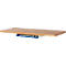 Tablette extractible à clavier pour plan de travail série adlatus 300 et 600, l. 640 x P 485 x H 85 mm