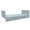 Tablette inférieure, avec supports latéraux, pour rayonnage ouvert Variabo, l. 750 x P 350 mm
