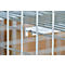 Tablette intermédiaire pour bacs roulants Schäfer Shop Select ADB BASICline, 700 x 705 mm, jusqu'à 150 kg, galvanisé bleu