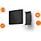 Tablette murale DURABLE WALL, pour plateaux 7-13', pivotant à 360°, protection antivol