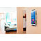 Tablette murale DURABLE WALL, pour plateaux 7-13', pivotant à 360°, protection antivol