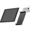 Tablette murale DURABLE WALL PRO, pour 7-13″, orientable sur 360°, avec angle d'inclinaison, protection antivol