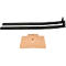 Tablette pour accessoires Legamaster moTion, petit modèle, passage de câbles, bois de hêtre