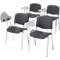 Tablette pour chaise empilable ISO