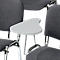 Tablette pour chaise empilable ISO