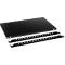 Tablette pour rayonnage de base/extension ORDO Business, réglable en hauteur, épaisseur 40 mm, charge max. 140 kg, L 750 x P 800 x H 40 mm, acier, noir