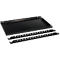 Tablette pour rayonnage de base/extension ORDO Business, réglable en hauteur, épaisseur 40 mm, charge max. 140 kg, L 750 x P 800 x H 40 mm, acier, noir