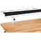 Tablette Vario, 1500 mm, gris clair