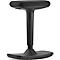 Tabouret assis-debout Dauphin, H 500-750 mm, base avec fonction de bascule, H 500-750 mm, base à disque, avec fonction de bascule, noir