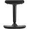 Tabouret assis-debout Dauphin, H 500-750 mm, base avec fonction de bascule, H 500-750 mm, base à disque, avec fonction de bascule, noir