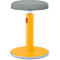 Tabouret assis/debout Leitz Ergo Cosy Active, L 370 x P 370 x H 460 - 790 mm, jusqu'à 110 kg, jaune chaud