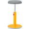 Tabouret assis/debout Leitz Ergo Cosy Active, L 370 x P 370 x H 460 - 790 mm, jusqu'à 110 kg, jaune chaud