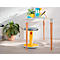 Tabouret assis/debout Leitz Ergo Cosy Active, L 370 x P 370 x H 460 - 790 mm, jusqu'à 110 kg, jaune chaud