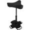 Tabouret assis debout Sitness Falcon Topstar, noir