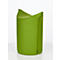 Tabouret bas Zipfel WERTHER, feutre de laine, difficilement combustible, hauteur d'assise 500 mm, poignée, vert
