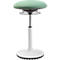 Tabouret d'assise/de sol Topstar BBT-Coach, pied en polyuréthane thermoplastique (TPU), hauteur d'assise 520-720 mm, vert menthe/blanc