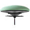 Tabouret d'assise/de sol Topstar BBT-Coach, pied en polyuréthane thermoplastique (TPU), hauteur d'assise 520-720 mm, vert menthe/blanc