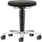 Tabouret ESD Bimos, conforme à la norme EN 61340-5-1, réglable en hauteur, roulettes doubles, revêtement tissu ESD, noir