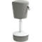 Tabouret NICK, hauteur ajustable 570 – 900 mm, gris