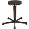 Tabouret pivotant 9467, avec patins, siège mousse intégrale