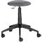 Tabouret SALOON, anthracite, revêtement en tissu, ø 390 x H 480 – 570 mm