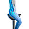Tabouret selle Bimos, assise selle, dynamique d'assise 3D, hauteur d'assise 540-800 mm, roulettes universelles Ø 65 mm, noir