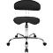 Tabouret Sitness 40, 3 dimensions ajustables, noir