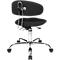 Tabouret Sitness 40, 3 dimensions ajustables, noir