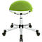 Tabouret Sitness Half Ball, vert pomme
