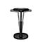 Tabouret TOPSTAR Sitness H1-Work, cuir synthétique, réglable en hauteur, semelle TPU, ressort à gaz à effet de nettoyage, résistant aux désinfectants, noir