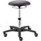 Taburete giratorio TEC basic IS 1989, regulable en altura, asiento acolchado ergonómico, gris platino
