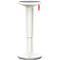 Taburete StandUP regulable en altura, Ø 330 x H 590 - 845 mm, gris-blanco