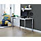 Tafel 120 x 60, wit/chroom