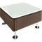 Tafel WALL IN, cappuccino