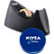 Tafelafroller tesa Easy Cut® CURVE, incl. rol L 10 m x B 19 mm + gratis Nivea-pot 75 ml