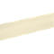 Beige, licht gestructureerd component, diagonaal in de afbeelding, met schaduw.