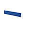 Tafelscheidingswand Aluna, 2000 x 600 mm, blauw