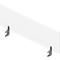 Tafelscheidingswand ARLON-OFFICE - B 1400 x H 420 mm - wit