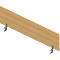 Tafelscheidingswand ARLON-OFFICE - B 1800 x H 420 mm - beukendecor
