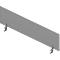 Tafelscheidingswand ARLON-OFFICE - B 1800 x H 420 mm - lichtgrijs