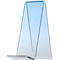 Tafelstandaard, glashelder PLEXIGLAS®, 140 mm hoog, 2 stuks